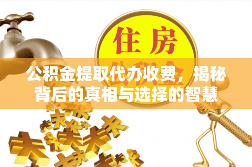 武都公积金提取代办收费，揭秘背后的真相与选择的智慧