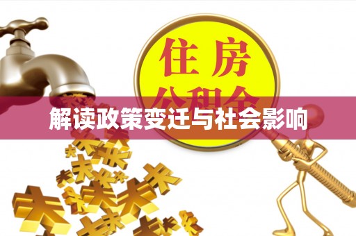 武都解读政策变迁与社会影响