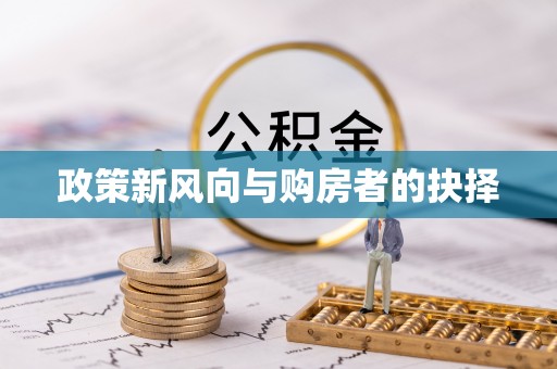 武都政策新风向与购房者的抉择