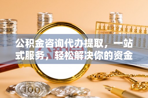 武都公积金咨询代办提取，一站式服务，轻松解决你的资金难题