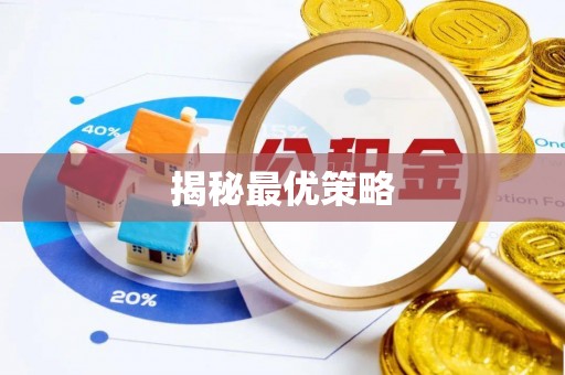 武都揭秘最优策略