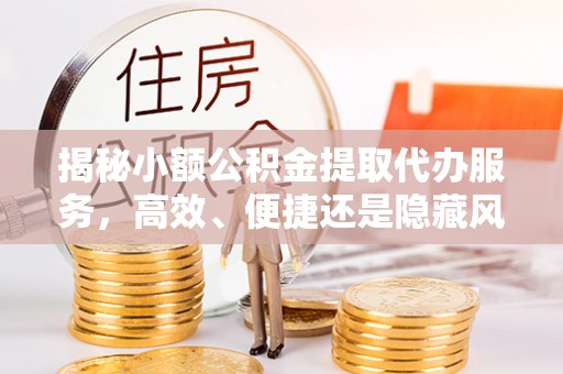 武都揭秘小额公积金提取代办服务，高效、便捷还是隐藏风险？