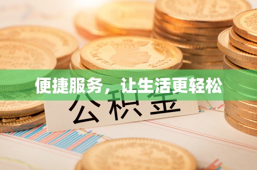 武都便捷服务，让生活更轻松
