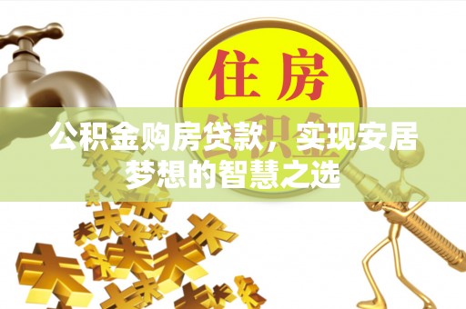 武都公积金购房贷款，实现安居梦想的智慧之选
