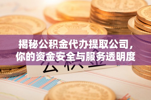 武都揭秘公积金代办提取公司，你的资金安全与服务透明度指南
