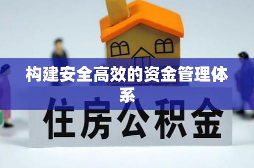 武都构建安全高效的资金管理体系