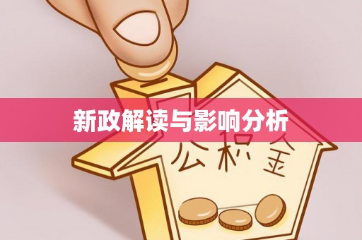 武都新政解读与影响分析