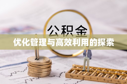 武都优化管理与高效利用的探索