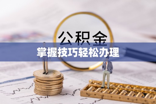 武都掌握技巧轻松办理