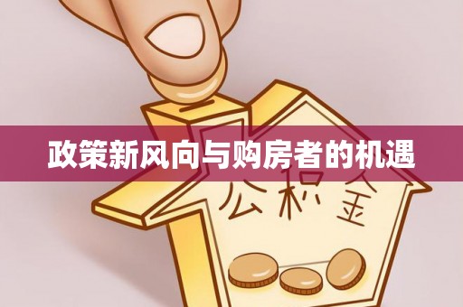 武都政策新风向与购房者的机遇