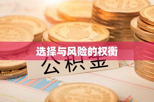 武都选择与风险的权衡