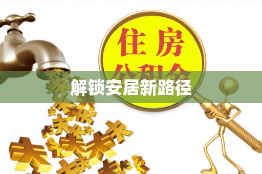 武都解锁安居新路径