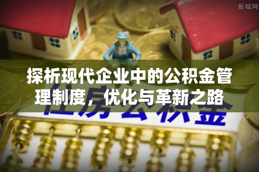武都探析现代企业中的公积金管理制度，优化与革新之路