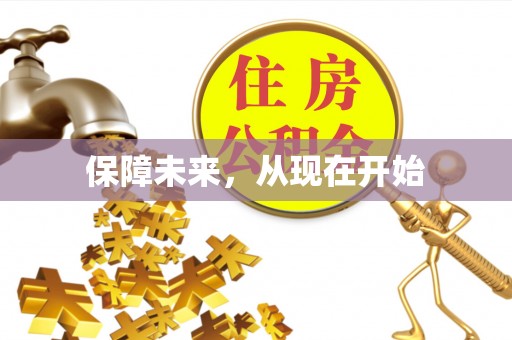 武都保障未来，从现在开始