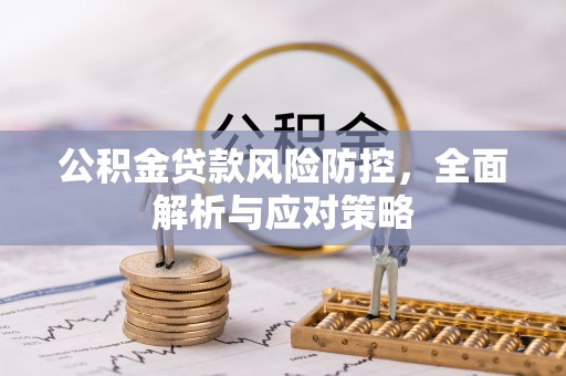 武都公积金贷款风险防控，全面解析与应对策略
