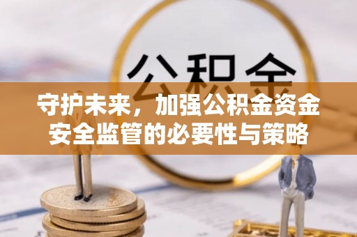 武都守护未来，加强公积金资金安全监管的必要性与策略