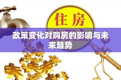 武都政策变化对购房的影响与未来趋势