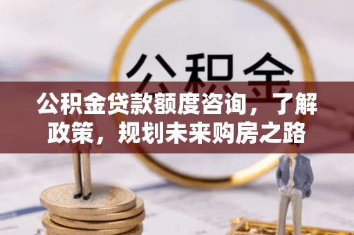 武都公积金贷款额度咨询，了解政策，规划未来购房之路