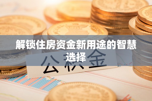 武都解锁住房资金新用途的智慧选择