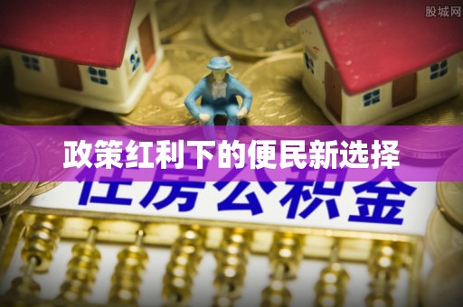 武都政策红利下的便民新选择
