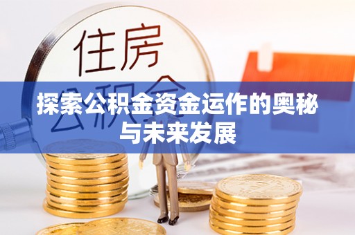 武都探索公积金资金运作的奥秘与未来发展