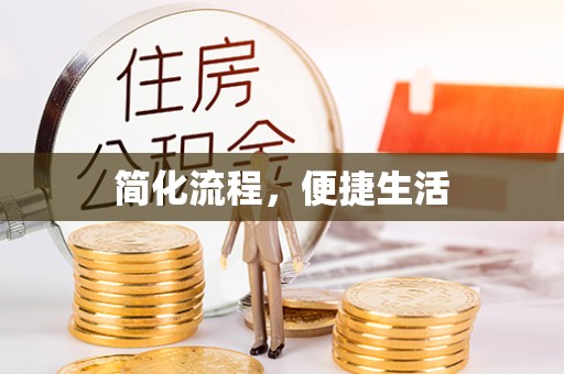 武都简化流程，便捷生活