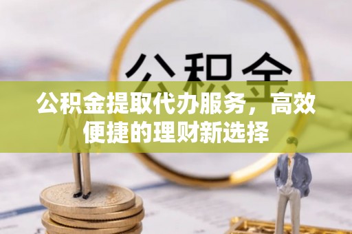 武都公积金提取代办服务，高效便捷的理财新选择