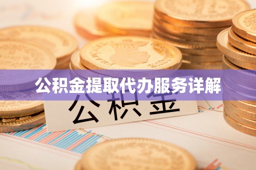 武都公积金提取代办服务详解
